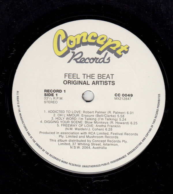 Various : Feel The Beat (2xLP, Comp)
