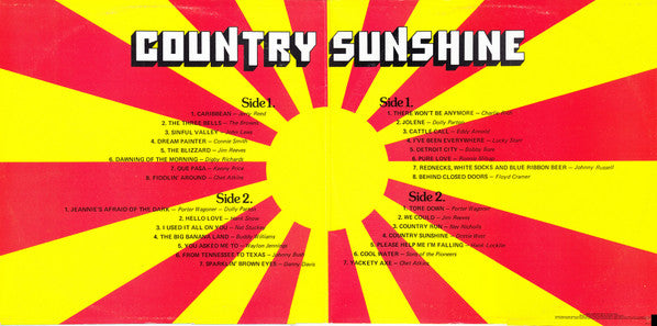 Various : Country Sunshine (2xLP, Album, Comp)
