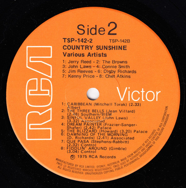 Various : Country Sunshine (2xLP, Album, Comp)