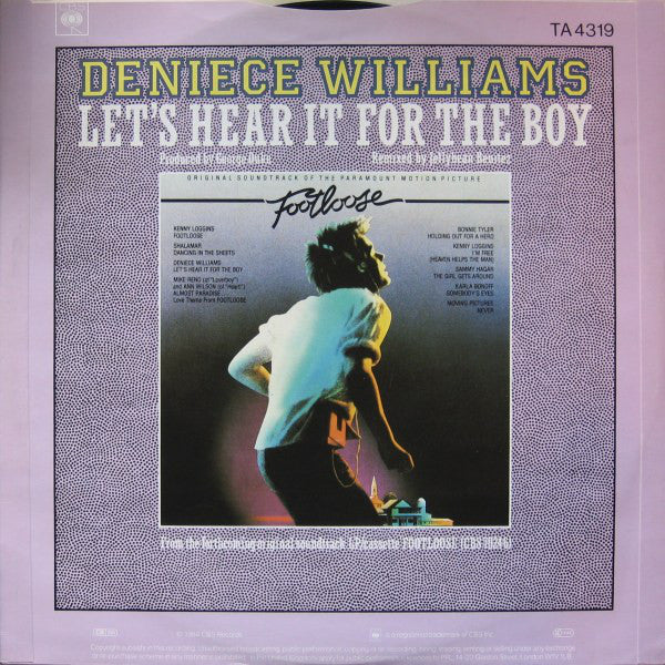 Deniece Williams : Let's Hear It For The Boy (12")