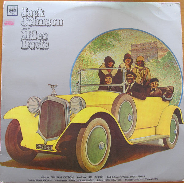 Miles Davis : Jack Johnson (Original Soundtrack Recording) (LP, Album)