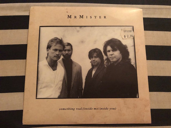 Mr. Mister : Something Real (Inside Me/Inside You) (7", Single)
