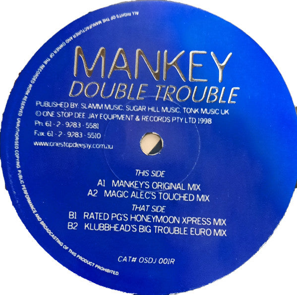 Mankey : Double Trouble (12")