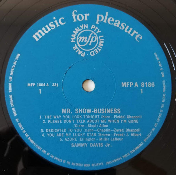 Sammy Davis Jr. : Mr. Show-Business (LP, Comp)