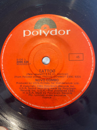 Novo Combo : Tattoo (7", Single)