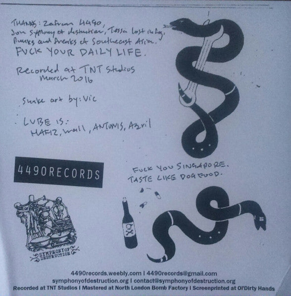 Lubricant (2) : Slave Driver (7")