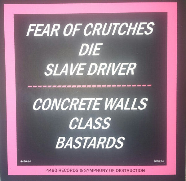 Lubricant (2) : Slave Driver (7")