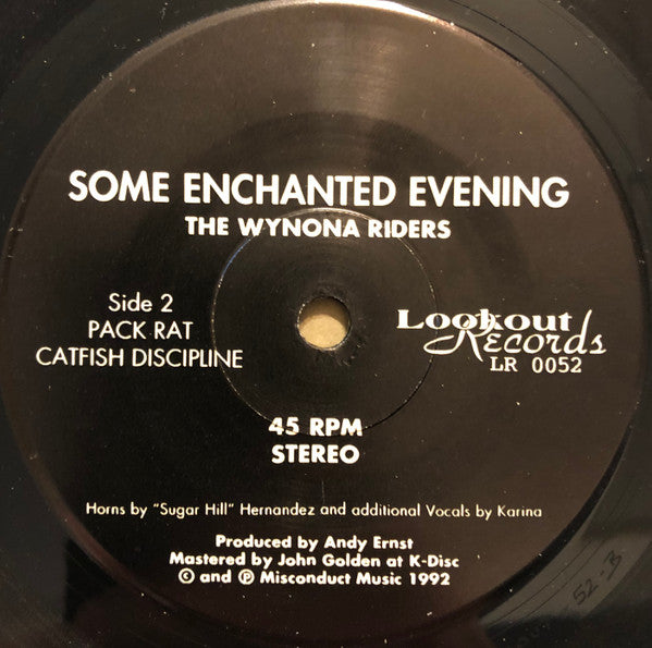 The Wynona Riders : Some Enchanted Evening (7", Single)