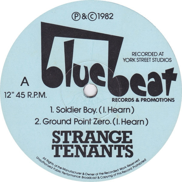 Strange Tenants : Strange Tenants (12", EP)