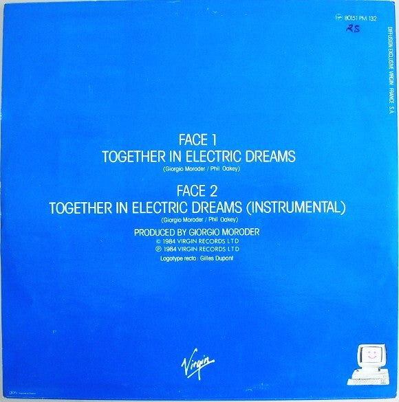 Giorgio Moroder & Phil Oakey* : Together In Electric Dreams (12", Maxi)