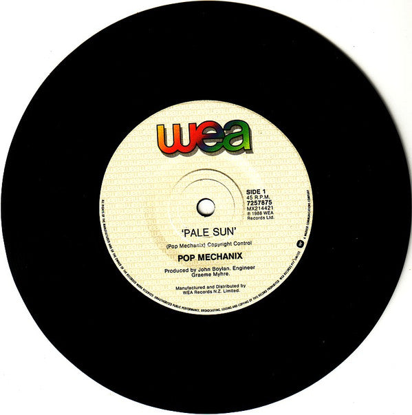 Pop Mechanix : Pale Sun (7", Single)