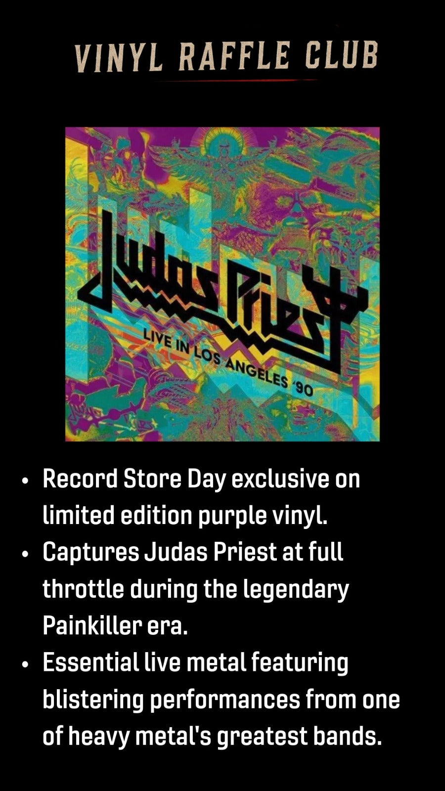 Monthly Vinyl Raffle Club