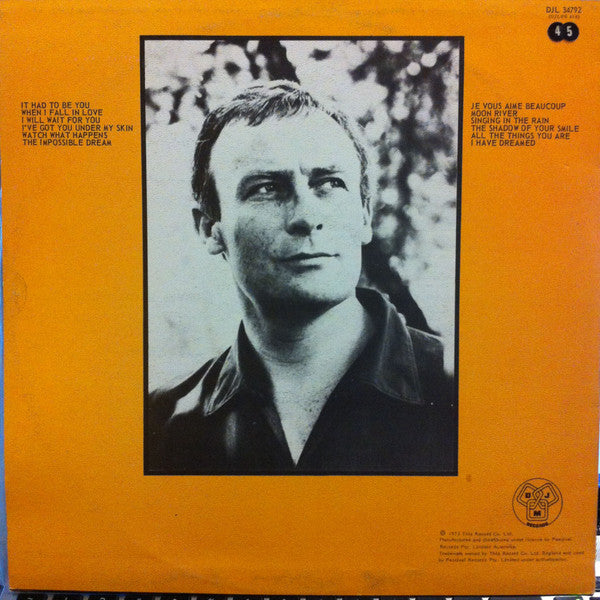 Edward Woodward : It Had To Be You (LP, Album, Tex)