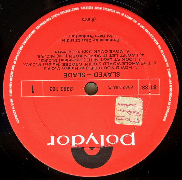 Slade : Slayed? (LP, Album)
