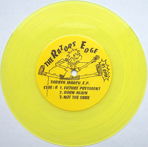 Razors Edge (2) : Thrash March E.P. (7", EP, RE, Yel)