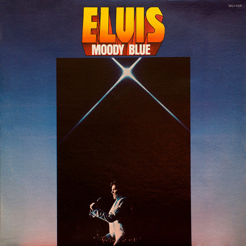 Elvis Presley : Moody Blue (LP, Album, Blu)