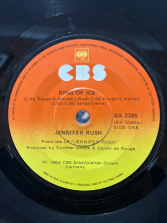 Jennifer Rush : Ring Of Ice (7", Single)