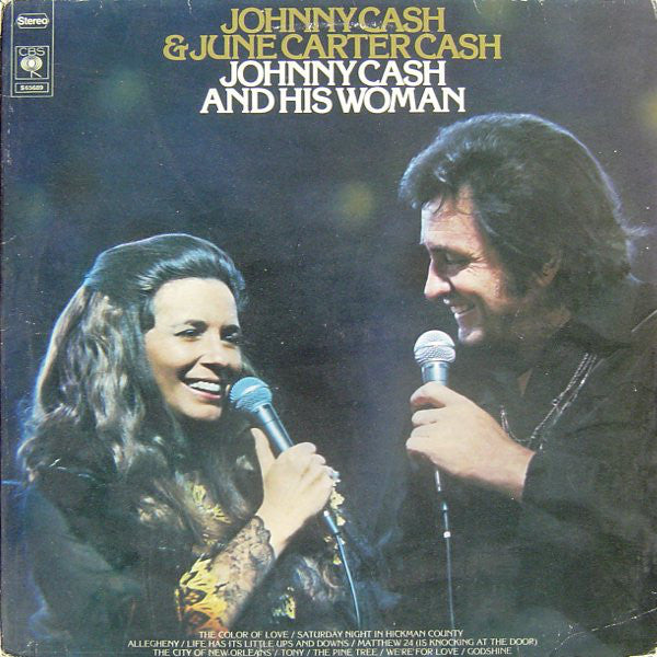 Johnny Cash & June Carter Cash : Johnny Cash And His Woman (LP, Album)