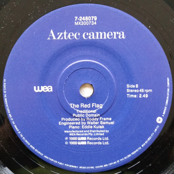 Aztec Camera : How Men Are (7", Single)