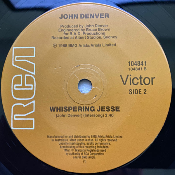 John Denver : For You (7", Single)