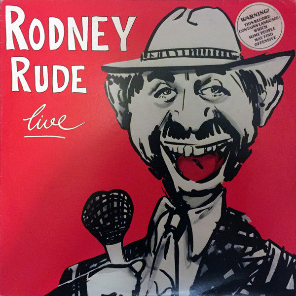 Rodney Rude : Live (LP, Album, Tan)