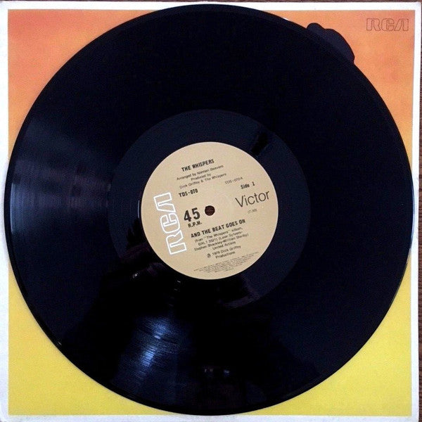 The Whispers : And The Beat Goes On (12", Single)