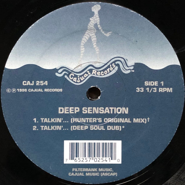 Deep Sensation : Talkin&#39;... / Get Together (12&quot;)