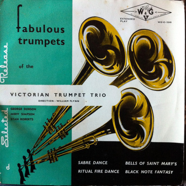 The Victorian Trumpet Trio : Fabulous Trumpets (7&quot;, EP, Rem)