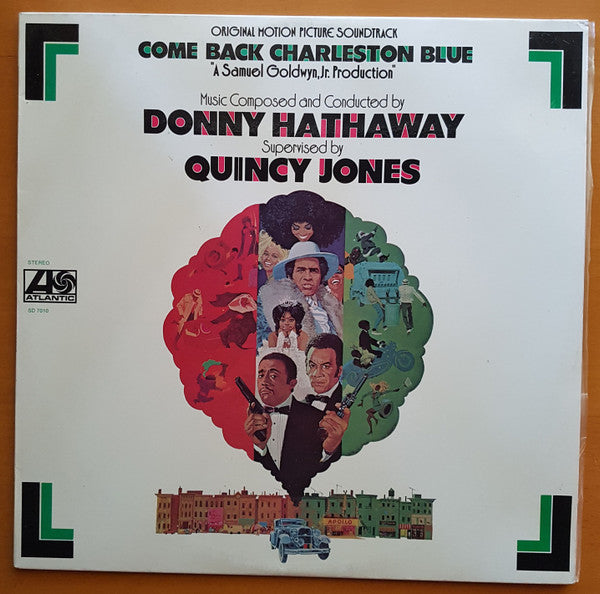 Donny Hathaway - Supervised By Quincy Jones : Come Back Charleston Blue (Original Motion Picture Soundtrack) (LP, Album)