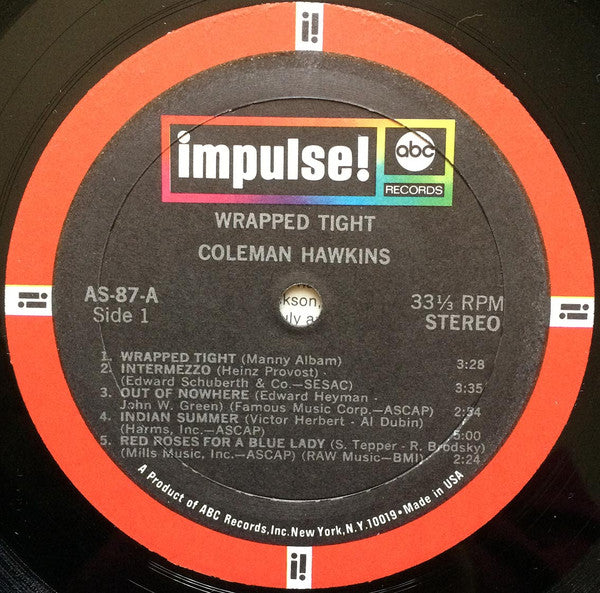 Coleman Hawkins : Wrapped Tight (LP)