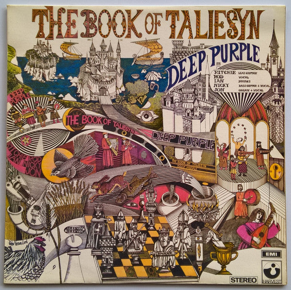Deep Purple : The Book Of Taliesyn (LP, Album)