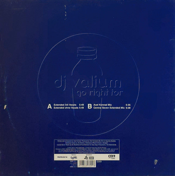 DJ Valium : Go Right For (12")