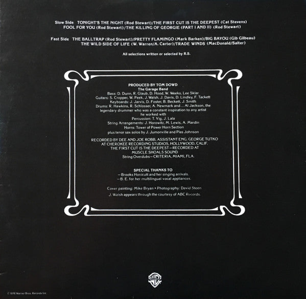 Rod Stewart : A Night On The Town (LP, Album)