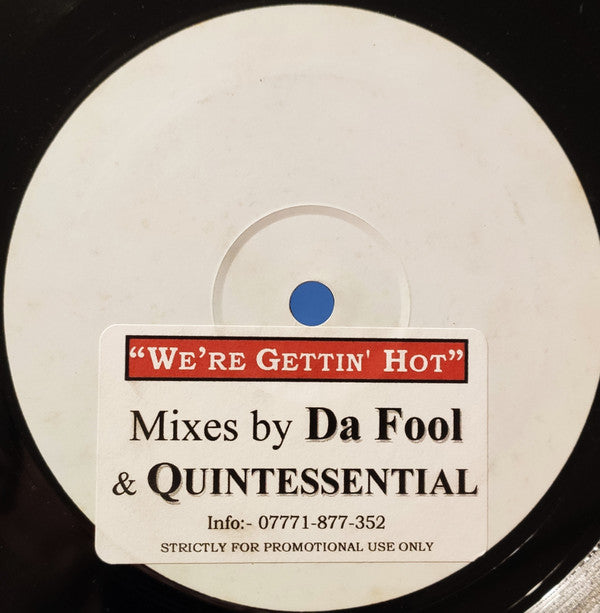 Sarasota : We&#39;re Gettin&#39; Hot (Da Fool &amp; Quintessential Mixes) (12&quot;, Promo, W/Lbl, Sti)