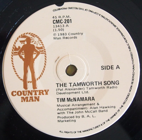 Tim McNamara (2) : The Tamworth Song (7", Single)