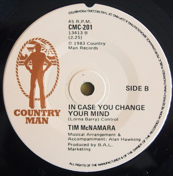 Tim McNamara (2) : The Tamworth Song (7", Single)