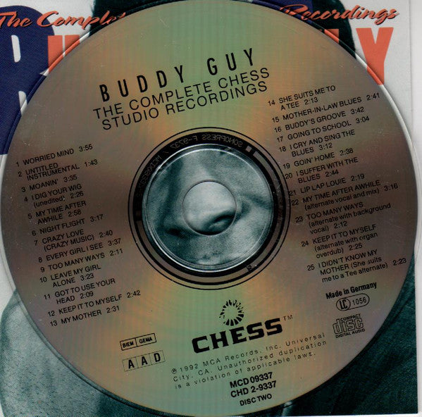 Buddy Guy : The Complete Chess Studio Recordings (2xCD, Comp, Fat)