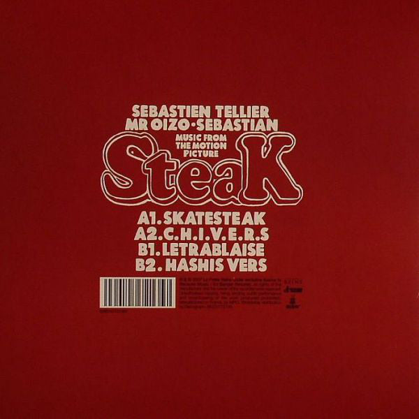 Sebastien Tellier* / Mr Oizo* ● SebastiAn (6) : Music From The Motion Picture Steak (7")
