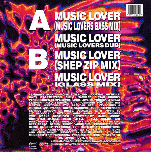 S'Xpress* : Music Lover (12", Single, Spe)