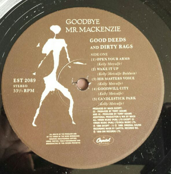 Goodbye Mr. Mackenzie : Good Deeds And Dirty Rags (LP, Album + 12", Ltd)