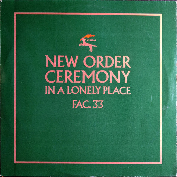 New Order : Ceremony (12&quot;, Single)