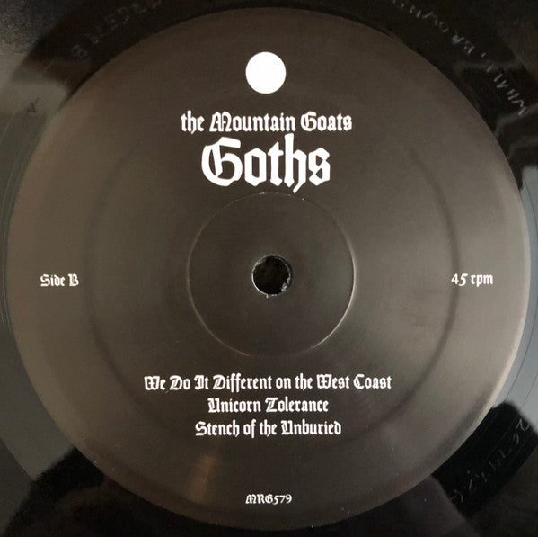 The Mountain Goats : Goths (2x12", Album)