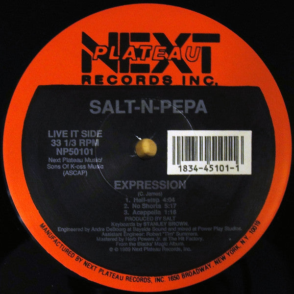 Salt &#39;N&#39; Pepa : Expression / Clubhouse (12&quot;)