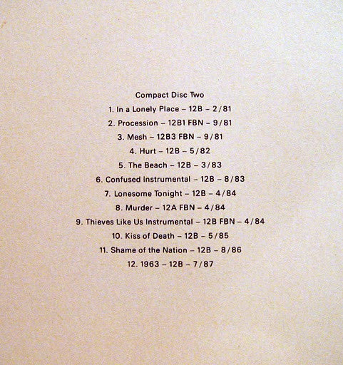 New Order : Substance (2xCD, Comp)