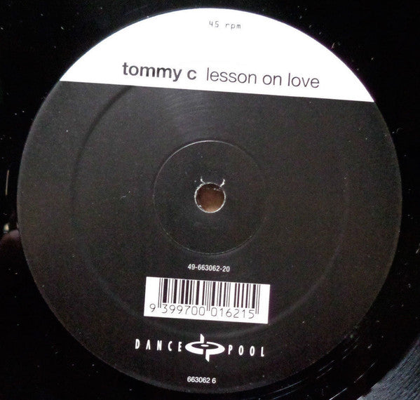 Tommy C : Lesson On Love (12&quot;, Single)