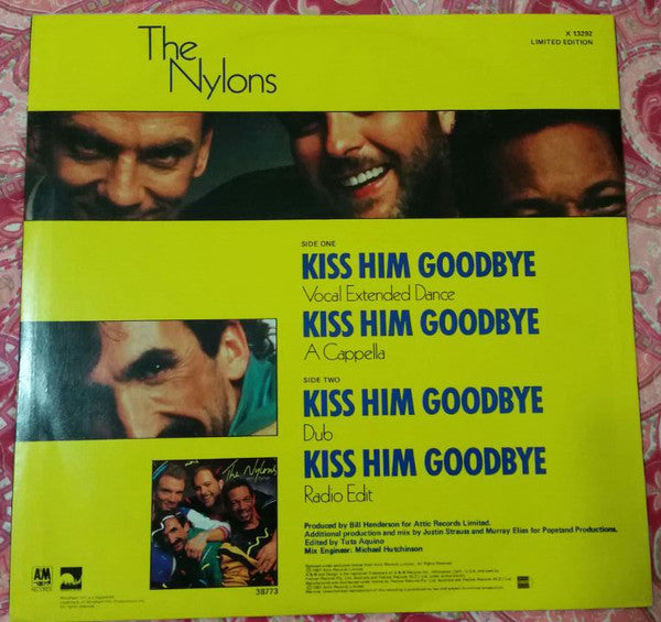 The Nylons : Kiss Him Goodbye (12")