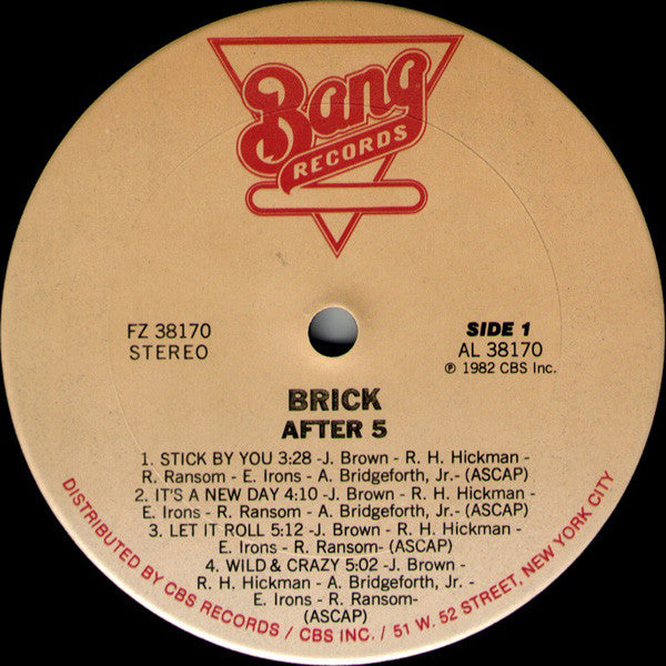 Brick : After 5 (LP, Album)