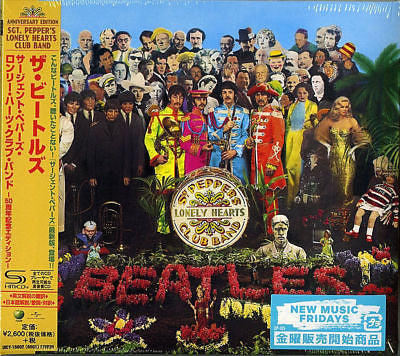 The Beatles = The Beatles : Sgt. Pepper's Lonely Hearts Club Band = サージェント・ペパーズ・ロンリー・ハーツ・クラブ・バンド (CD, Album, RE, RM, SHM)