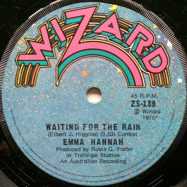 Emma Hannah : Waiting For The Rain (7&quot;, Single)