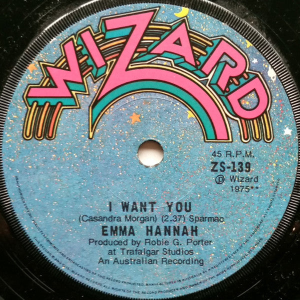 Emma Hannah : Waiting For The Rain (7", Single)